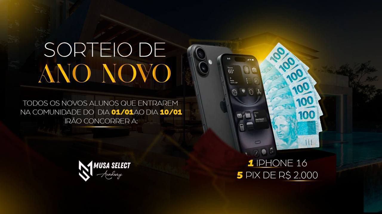 sorteio mentoria msa para novos alunos de janeiro